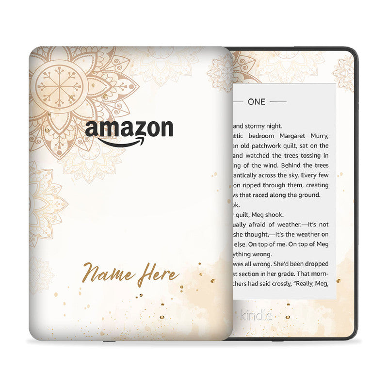 Indic Custom Name Skin For Kindle Main image