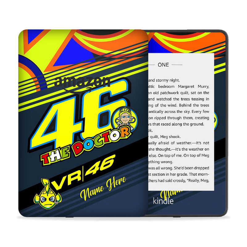 VR46 Custom Name Skin For Kindle Main image
