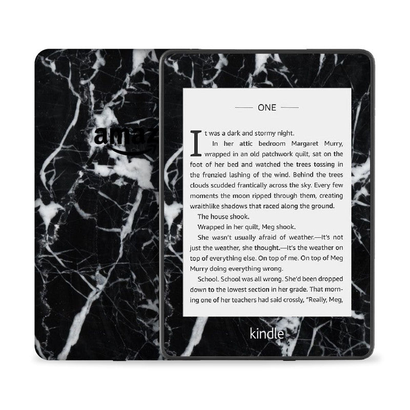 Kindle Black Marble Skin Main image