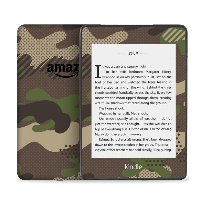 Kindle Military Crocodile Camo Skin Main image
