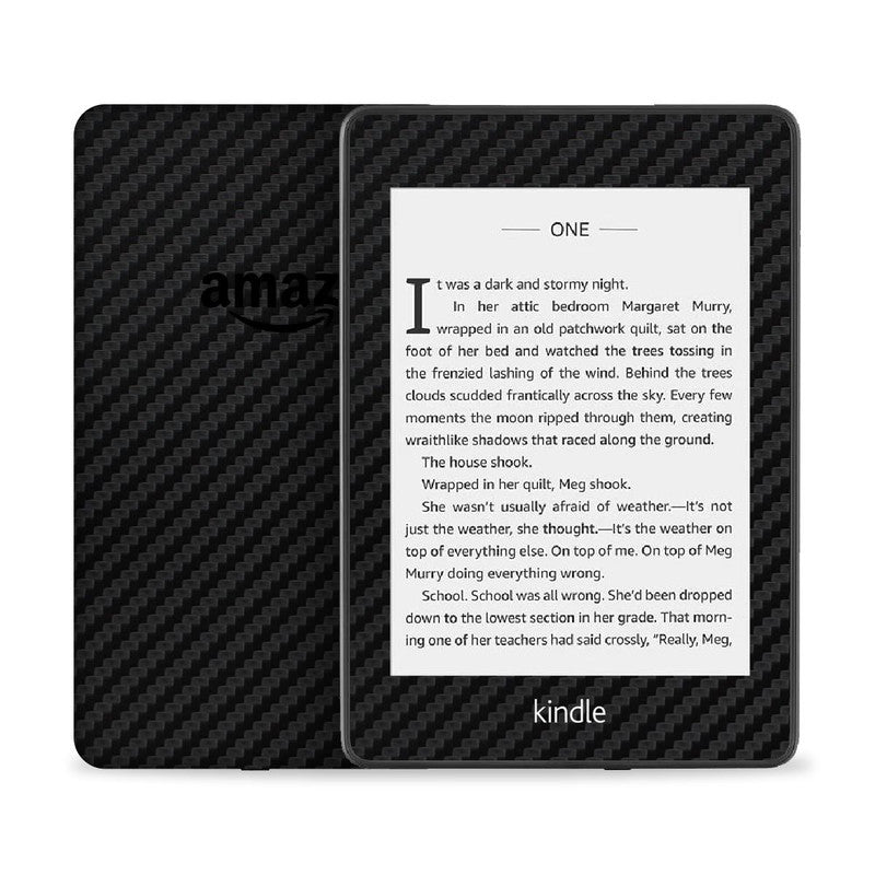 Kindle Black Carbon Skin