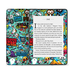 Kindle Blue Abstract Skin