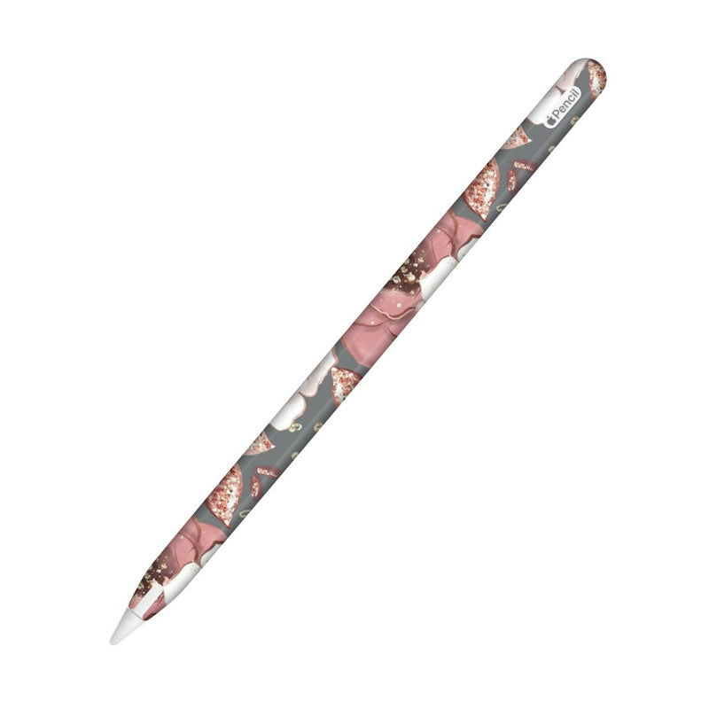 Pink Floral Apple Pencil Skins