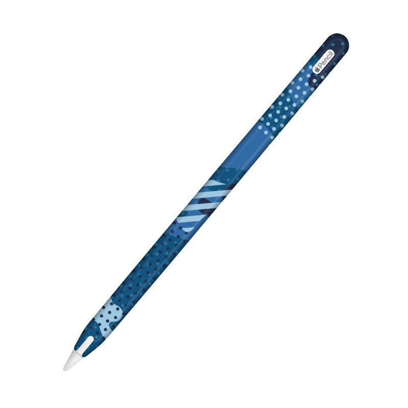 Military Blue Camo Apple Pencil Skins Main image