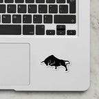 Bull Laptop Sticker