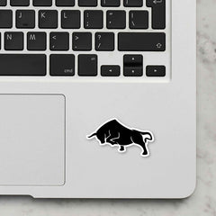 Bull Laptop Sticker
