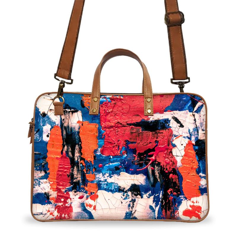Canvas Painting Deluxe Laptop Bag Secondary image