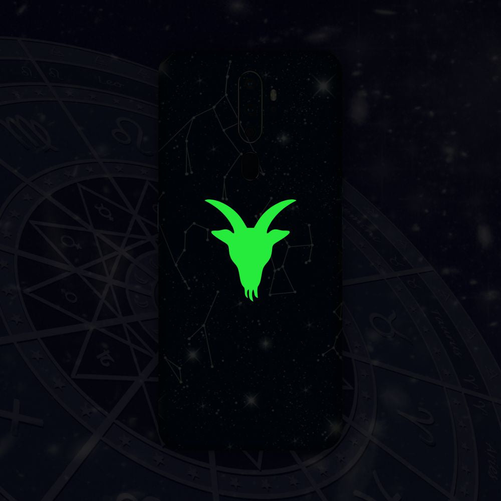 Zodiac Capricorn Neon