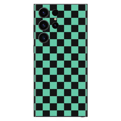 Checks Haori Mobile Skin