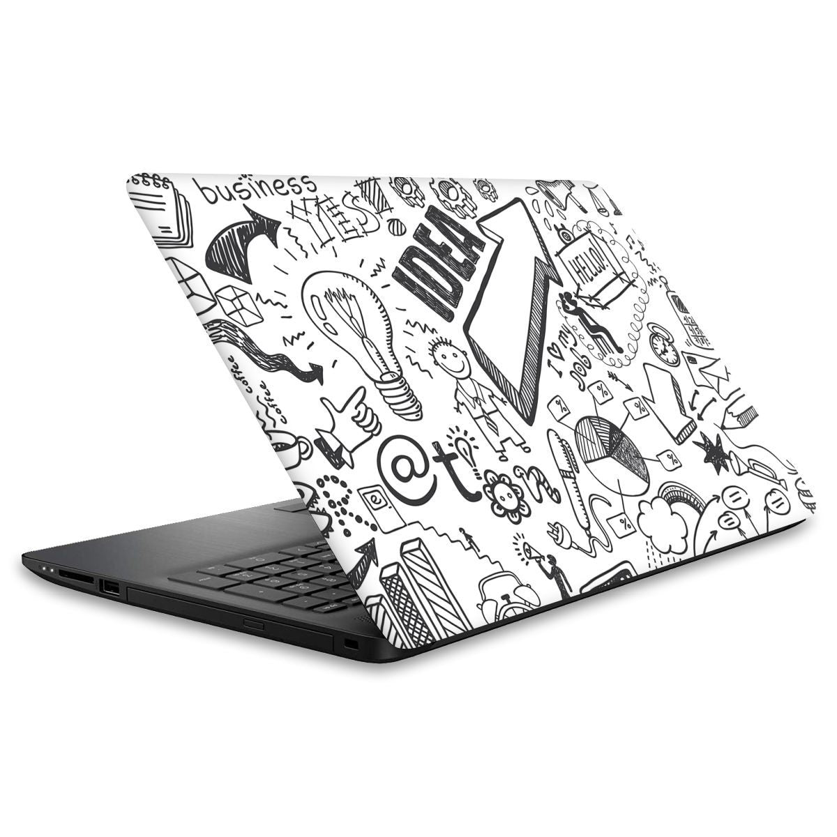 Laptop Skins & Wraps in India by WrapCart. Best quality 3M laptop stickers and wraps with perfect cutting