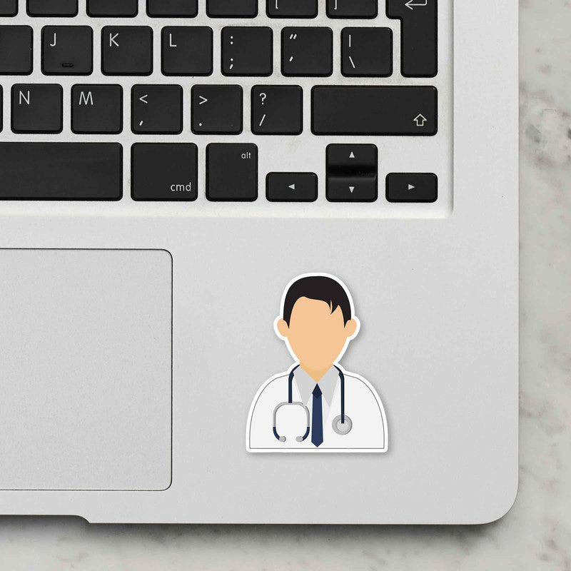 Doc Laptop Sticker Secondary image