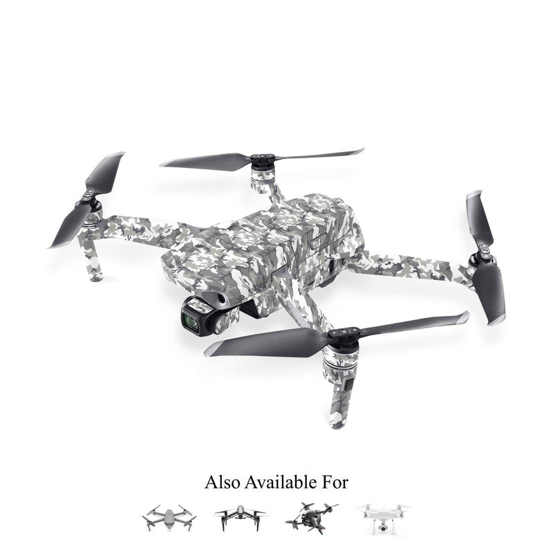Grey Camo Drone Skin Main image