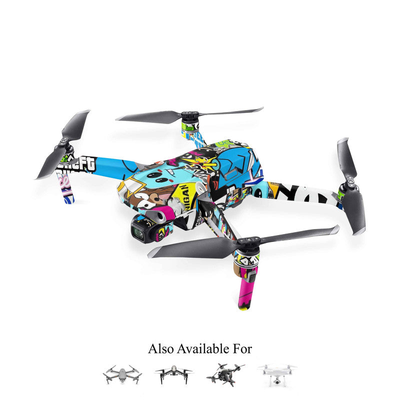 Sticker Bomb 1 Drone Skin Main image