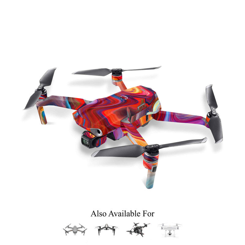 Autumn Pattern 1 Drone Skin Main image