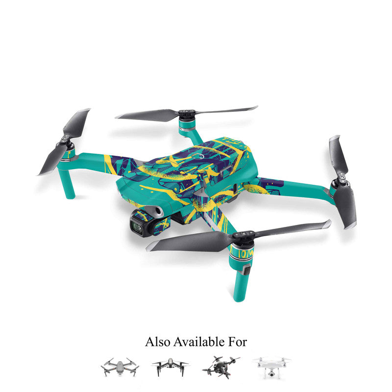 Autumn Pattern 1 Drone Skin Main image