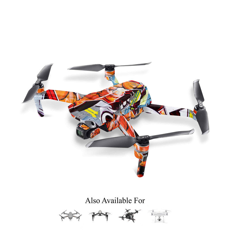 Autumn Pattern 1 Drone Skin Main image