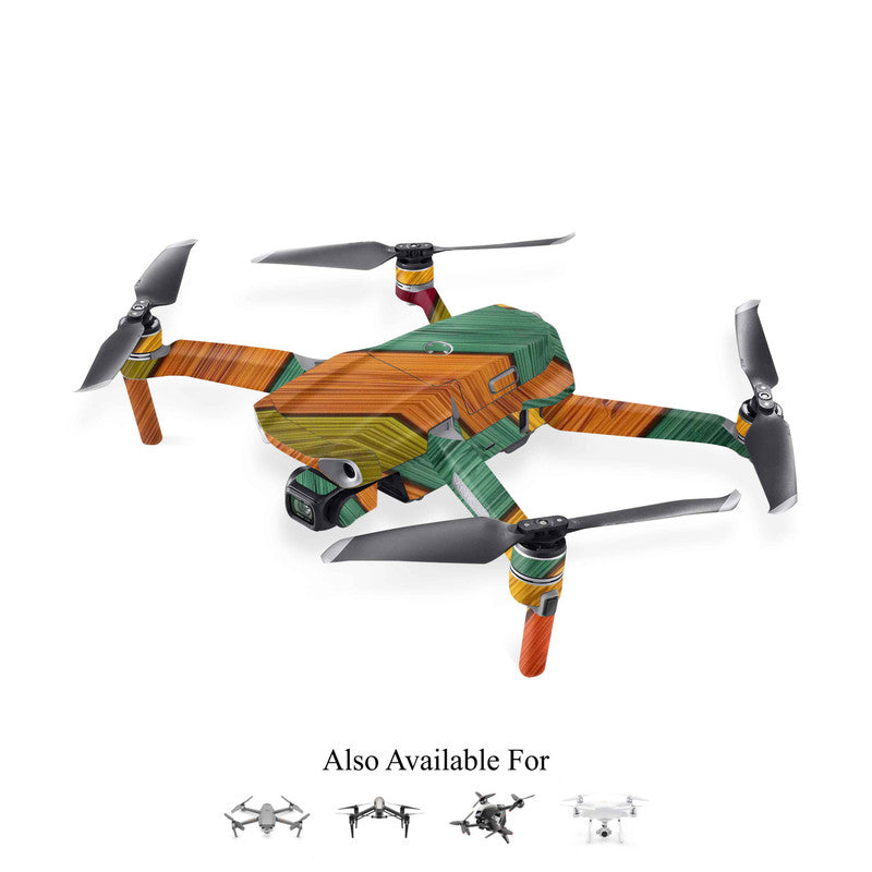 Color Wood Drone Skin Main image