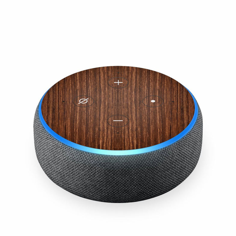 Autocollant Vinyle Bleu Marbre Pour Amazon Echo Dot 3ème Génération - Protection Et Style - Marque Itsaskin