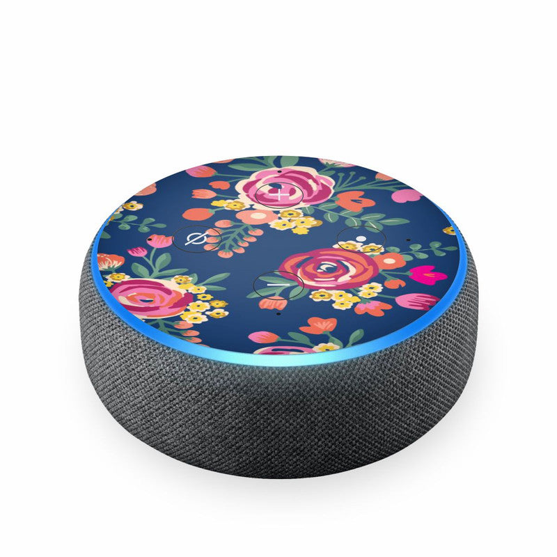 Echodot Classic Floral Skin Main image