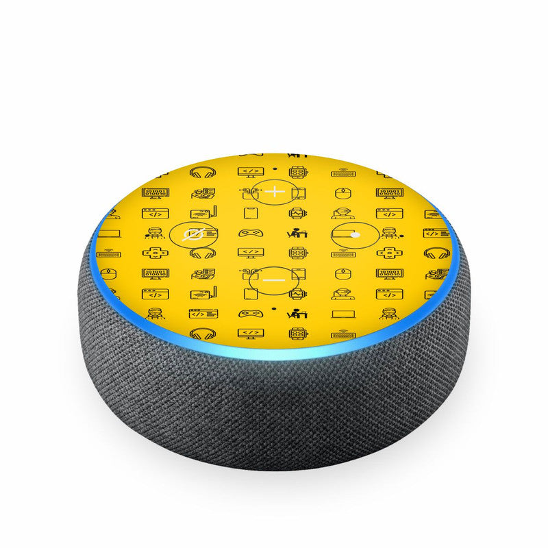 Echodot Black Carbon Skin Main image