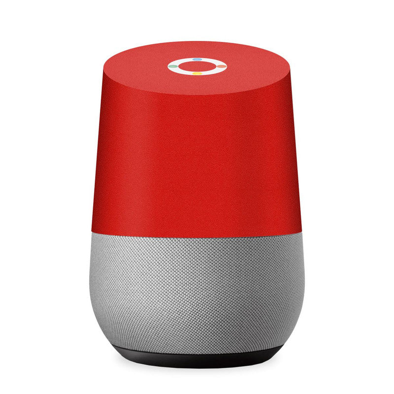 Google Home Matte Red Skin Main image