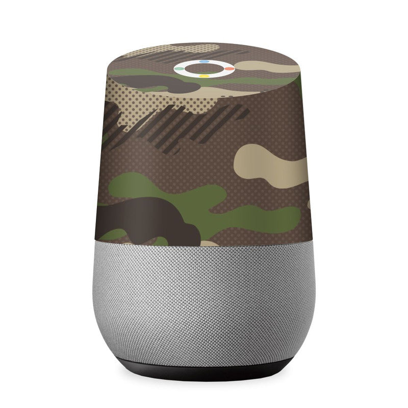 Google Home Military Crocodile Camo Skin