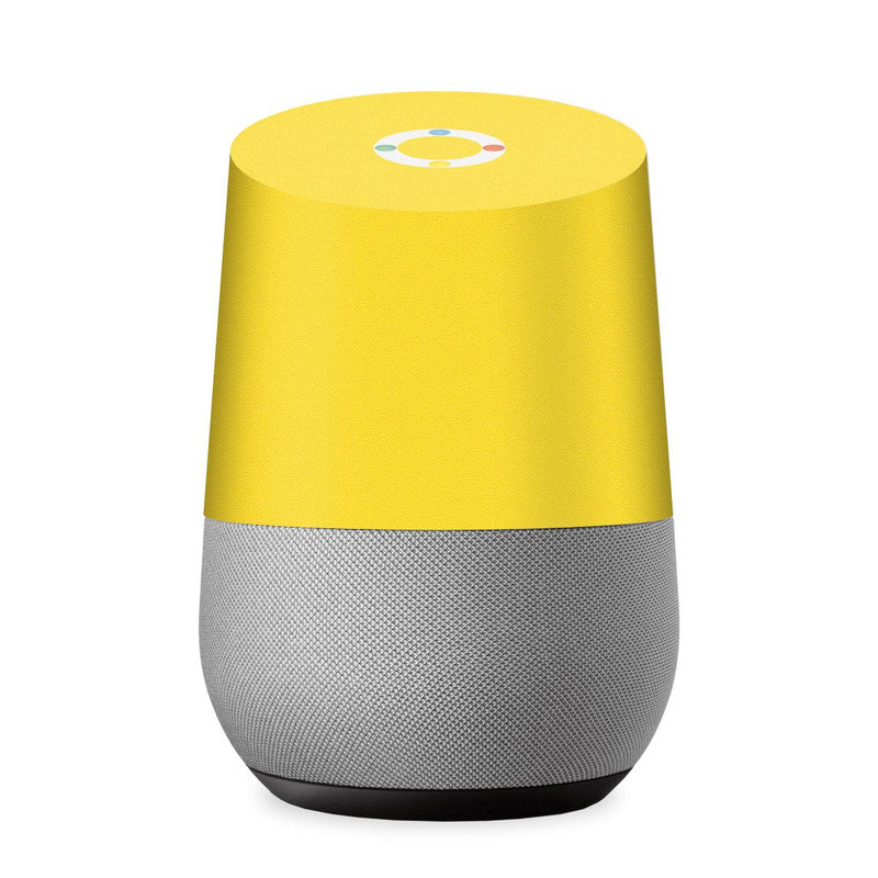 Google Home Matte Yellow Skin Main image