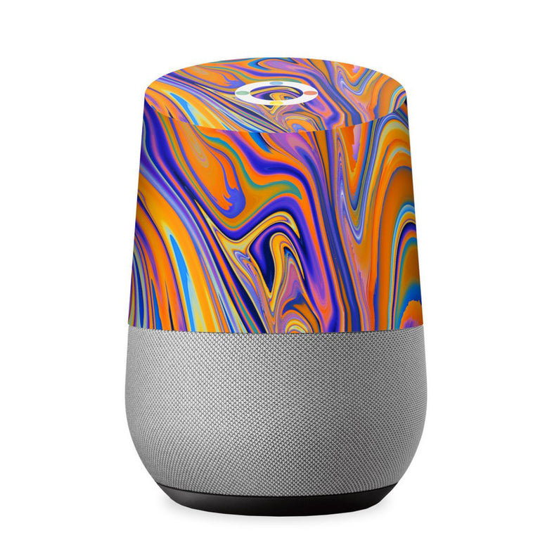 Solid Red Vinyl Skin Decal Wrap For Google Home Speaker - Matte Finish, Removable, Protects Against Scratches