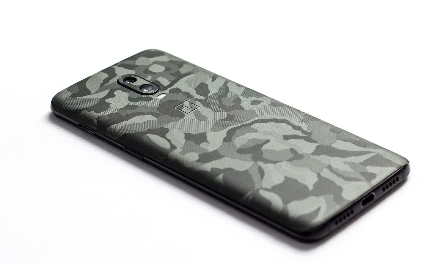 Green Shape Shift Camo Mobile Skin Secondary image