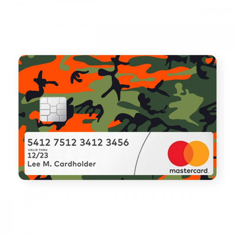 Orange Camo With Window Card Secondary image