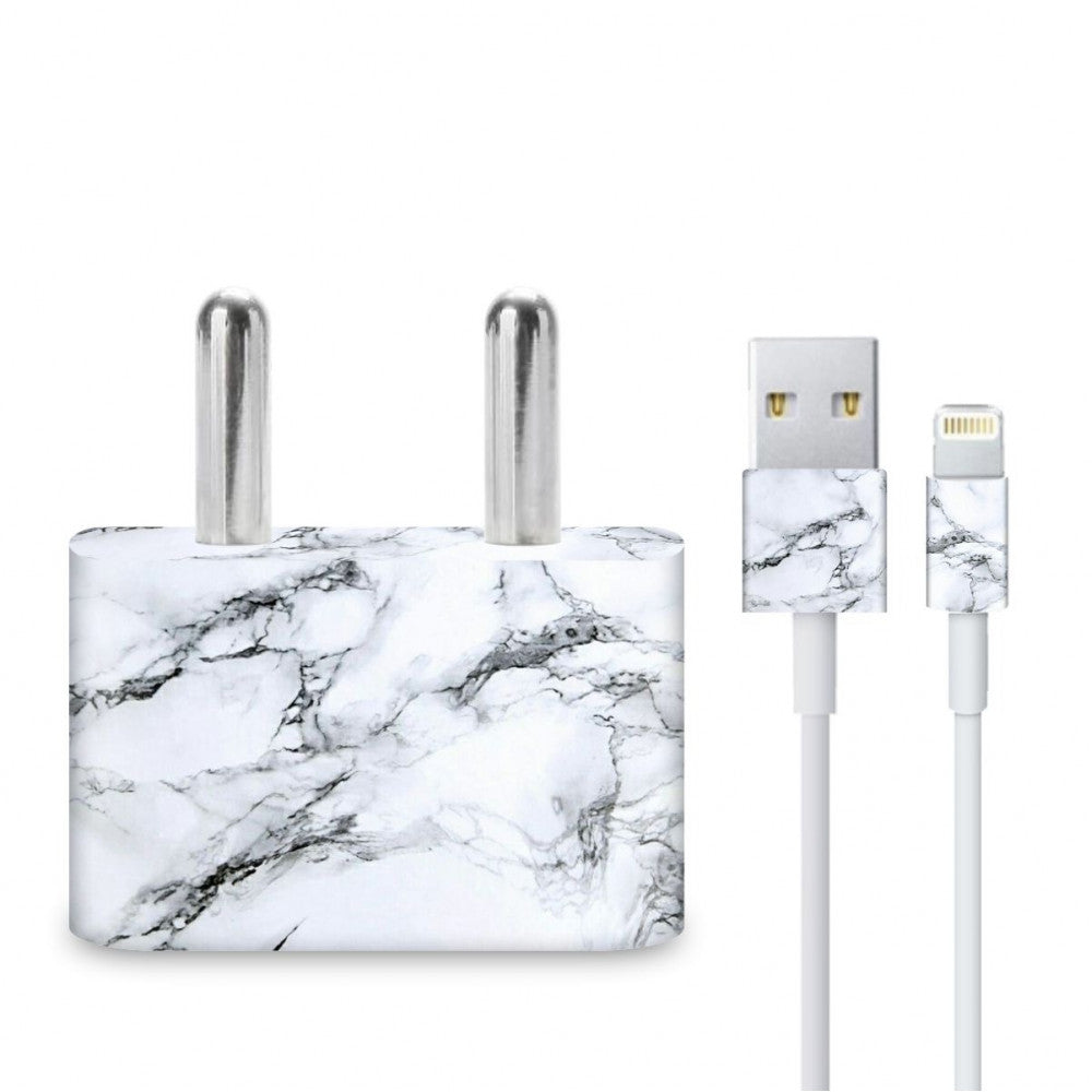 White Marble Charger Skin Secondary image