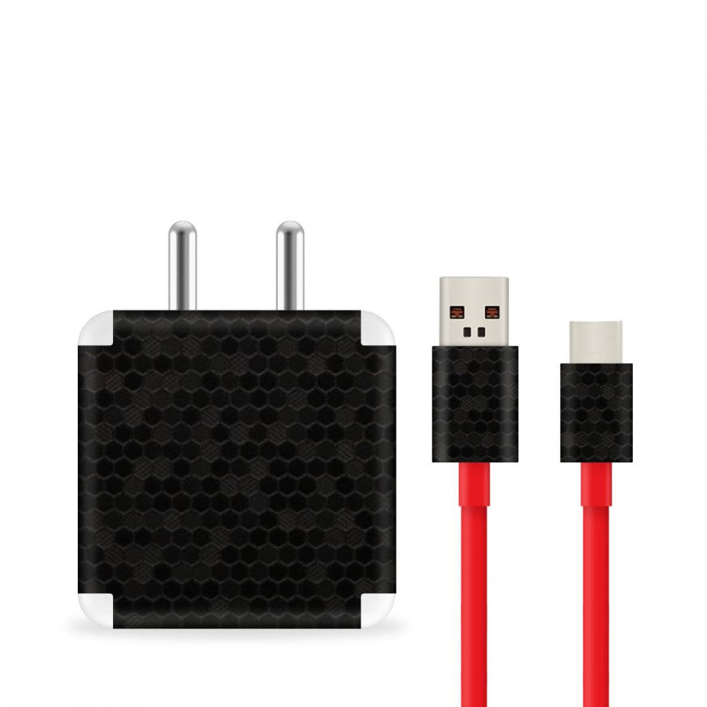 Black Honeycomb Charger Skin Secondary image