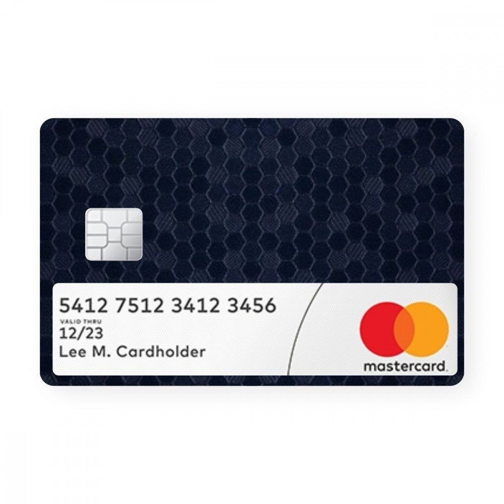 Black Honeycomb With Window Card Secondary image