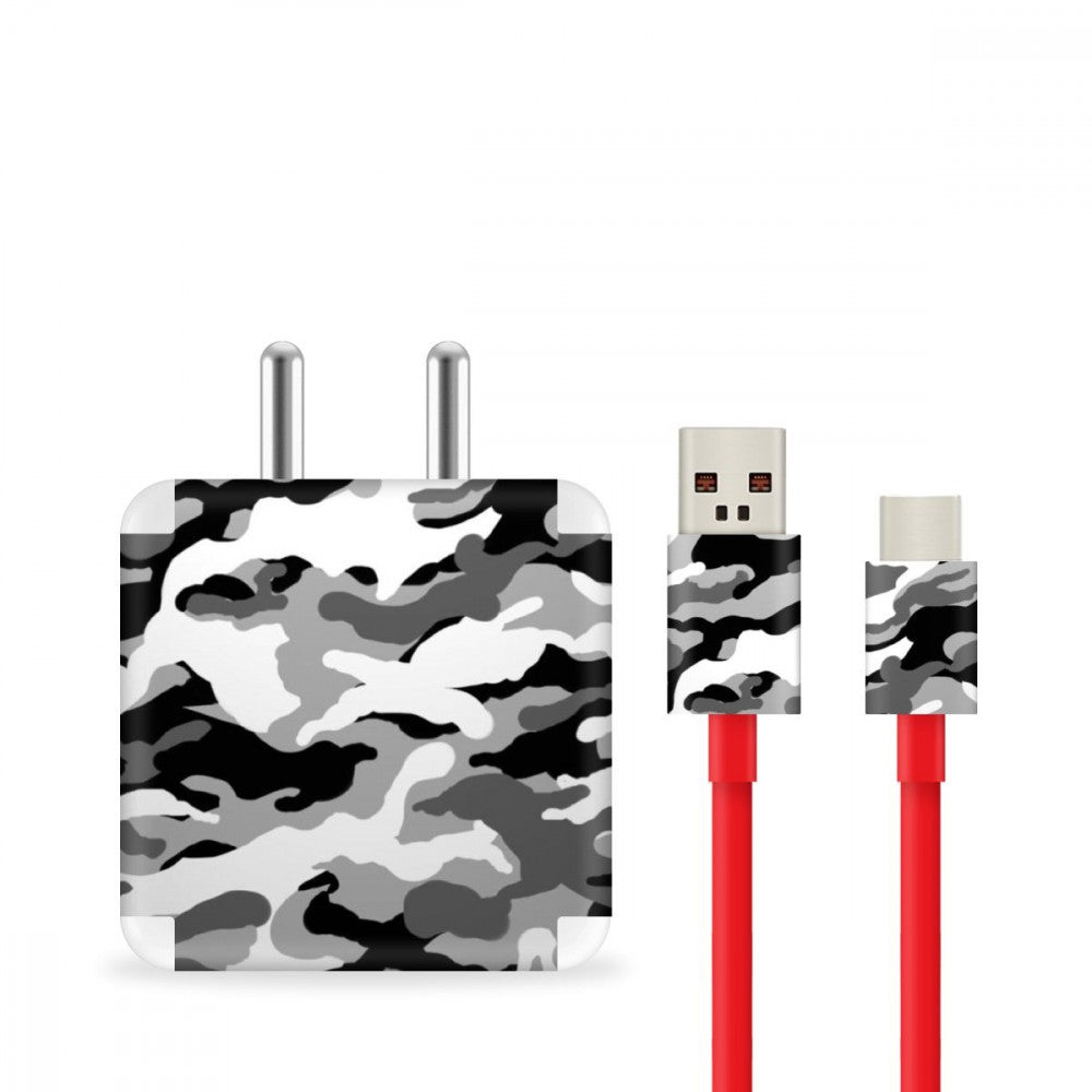 Grey Camo Charger Skin Secondary image