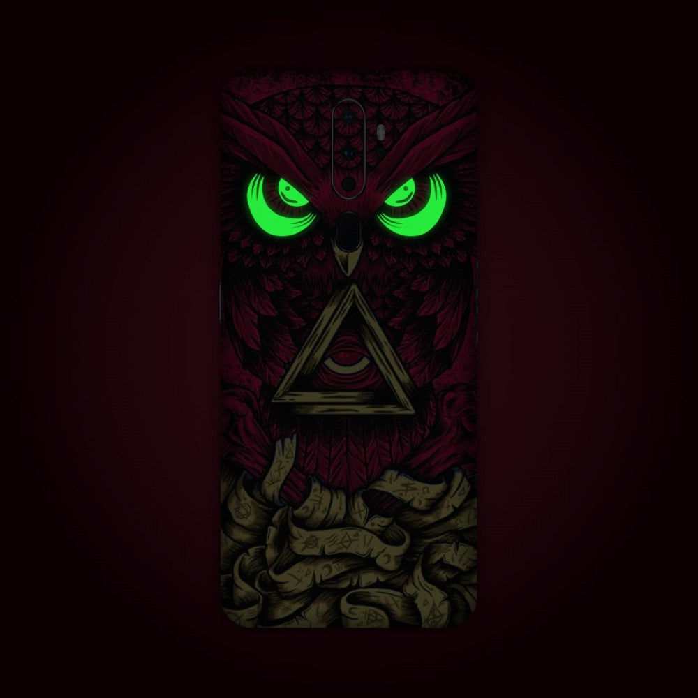 Red Owl Neon - Available for all phone models Main image
