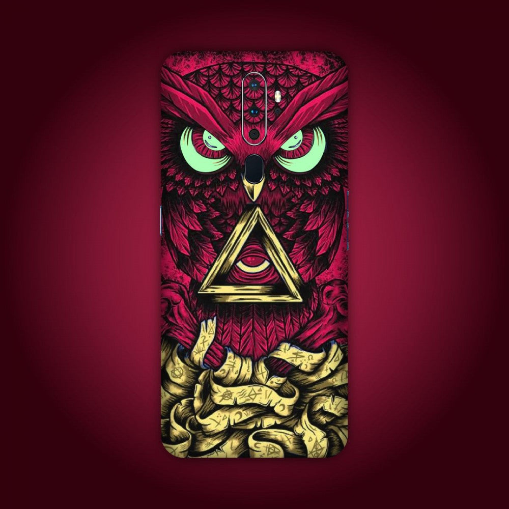 Red Owl Neon - Available for all phone models Secondary image