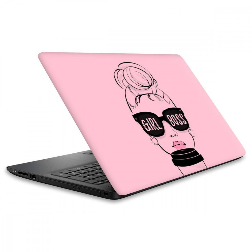 Girl boss Laptop Skins
