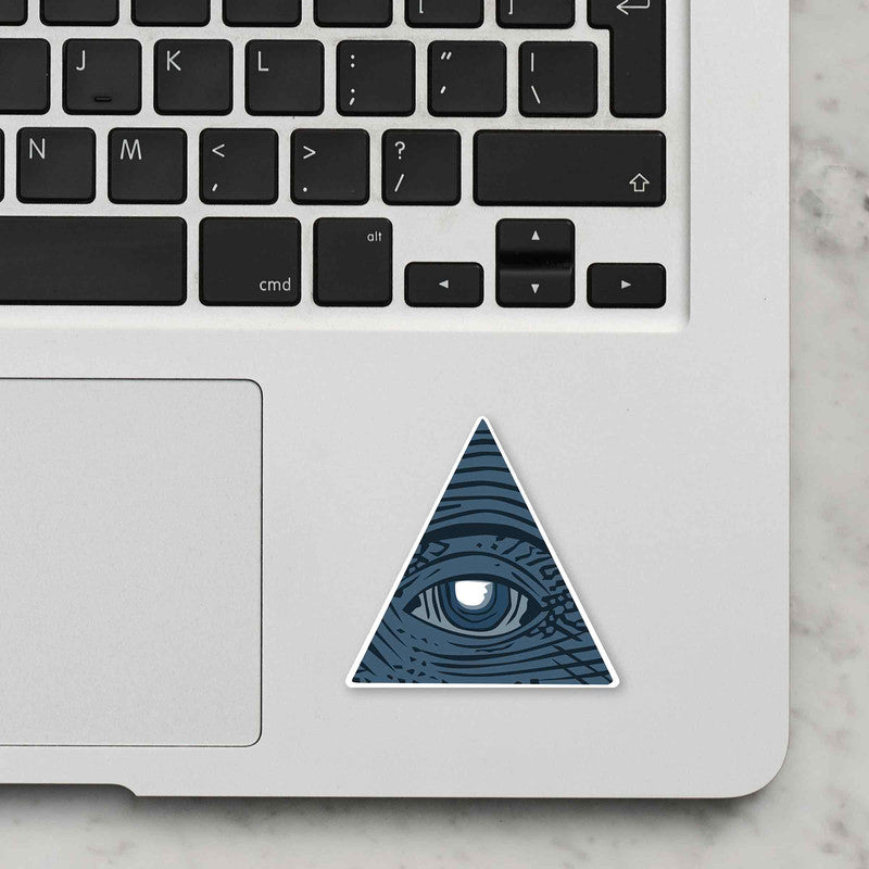 Illuminati Serious Laptop Sticker Secondary image