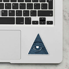 Illuminati Serious Laptop Sticker