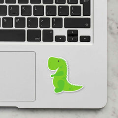 Kid Dino Laptop Sticker