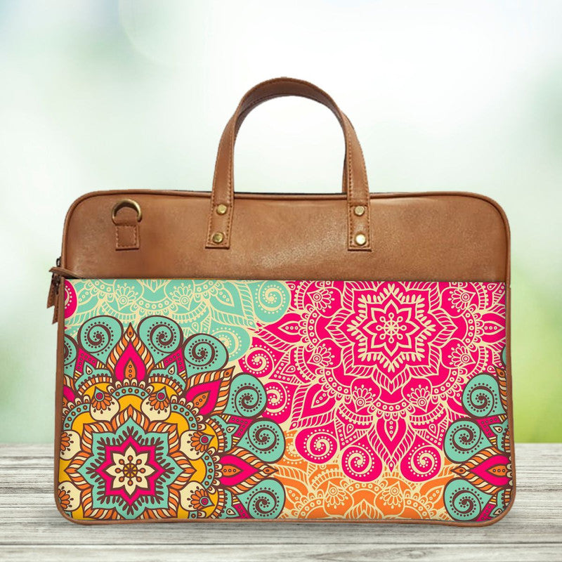 mandala-art-classic-laptop-bag Main image