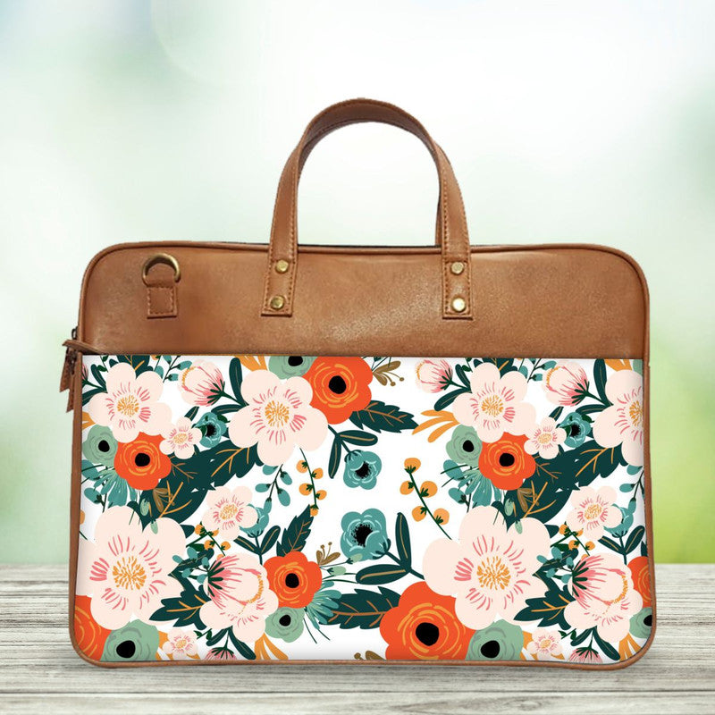 Floral Print 1 Classic Laptop Bag Main image