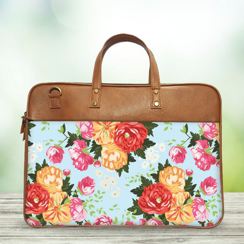 Floral Print 3 Classic Laptop Bag Main image