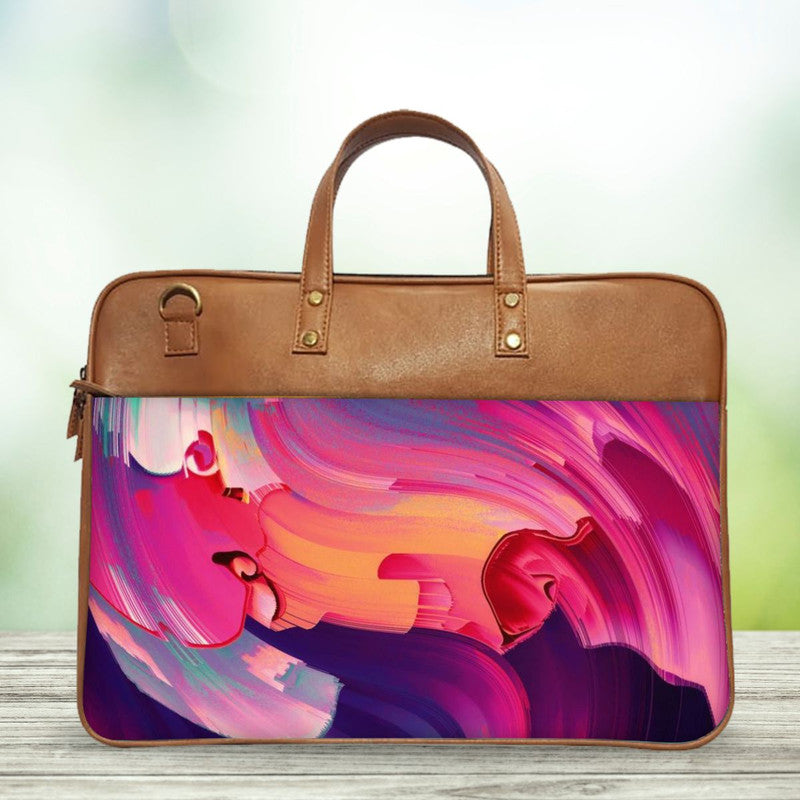 Pink Splash Classic Laptop Bag Main image