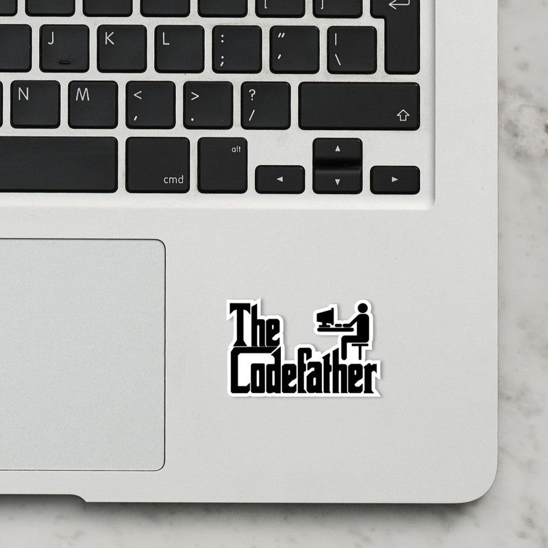 Code Father Laptop Sticker Secondary image