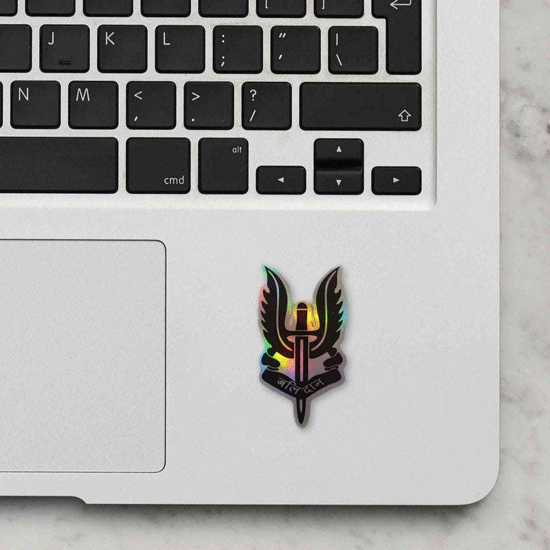 Balidaan Holographic Laptop Sticker Secondary image