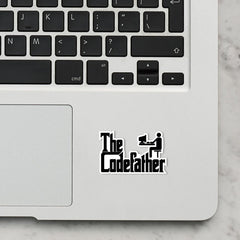 Code Father Laptop Sticker