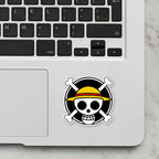 One Piece Logo Laptop Sticker