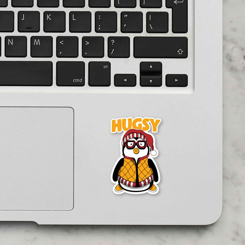 HUGSY Laptop Sticker