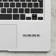 CEO Laptop Sticker